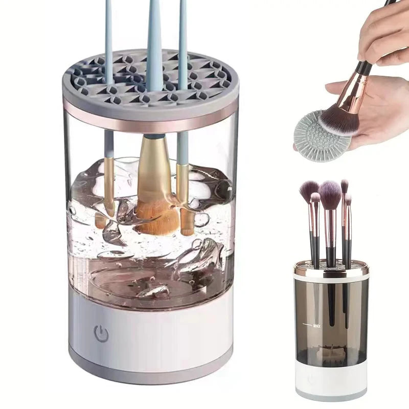 Maria's Makeup Brush Cleaner Device