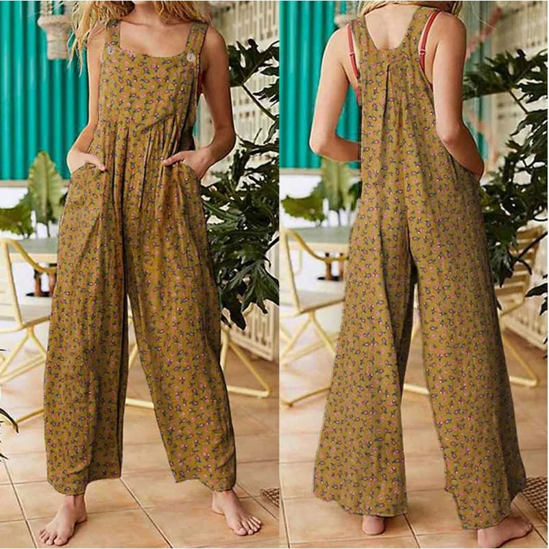 Mila's daytime casual loose  jumpsuit