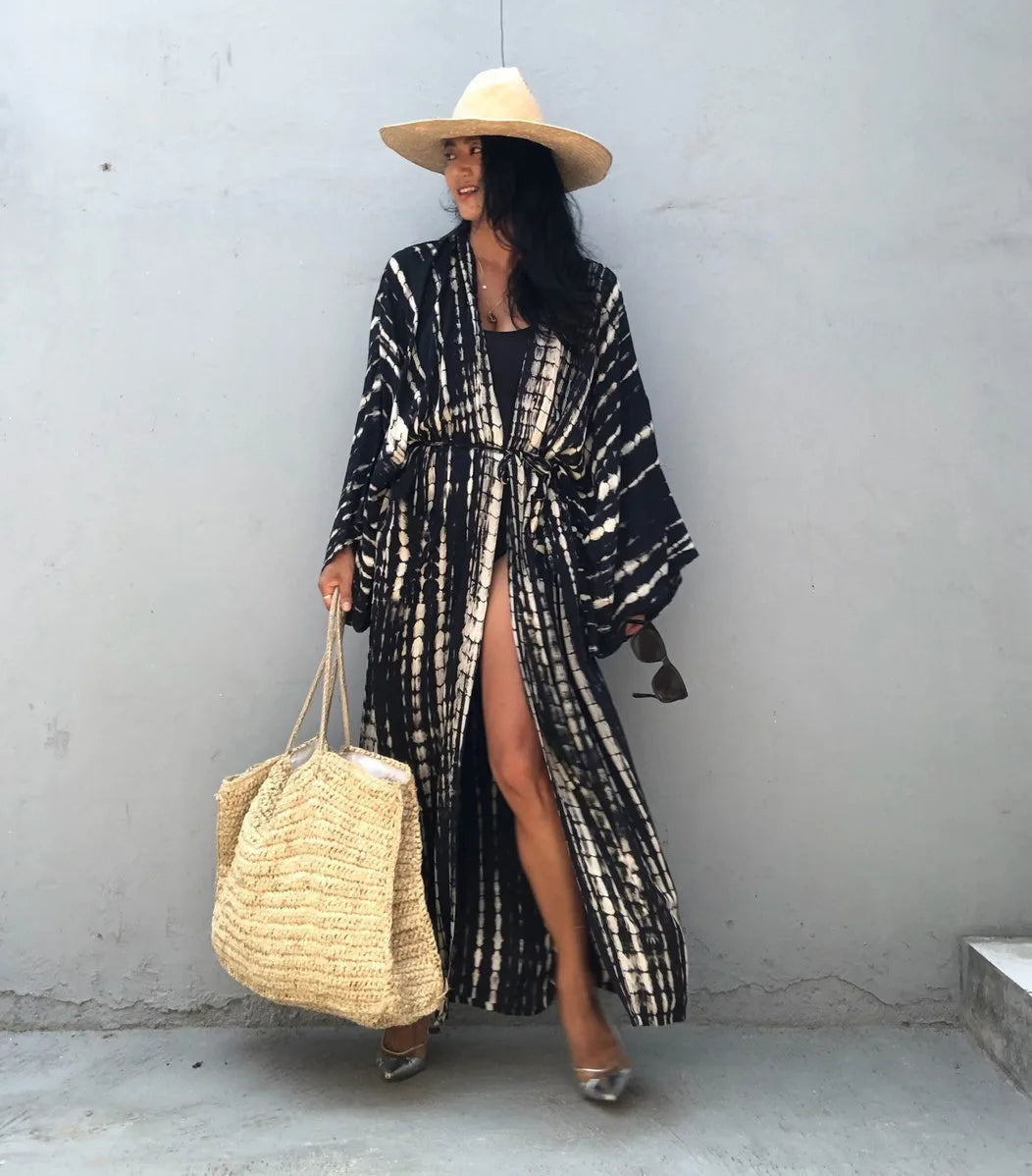 Sarah's beach long coverup robe