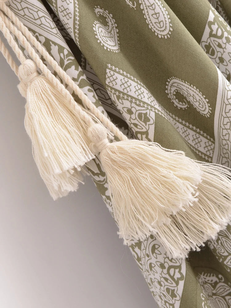 Alice's Vintage, Floral, Print, Batwing sleeves, stylish, Trendy, Boho, Maxi Bohemian Dress