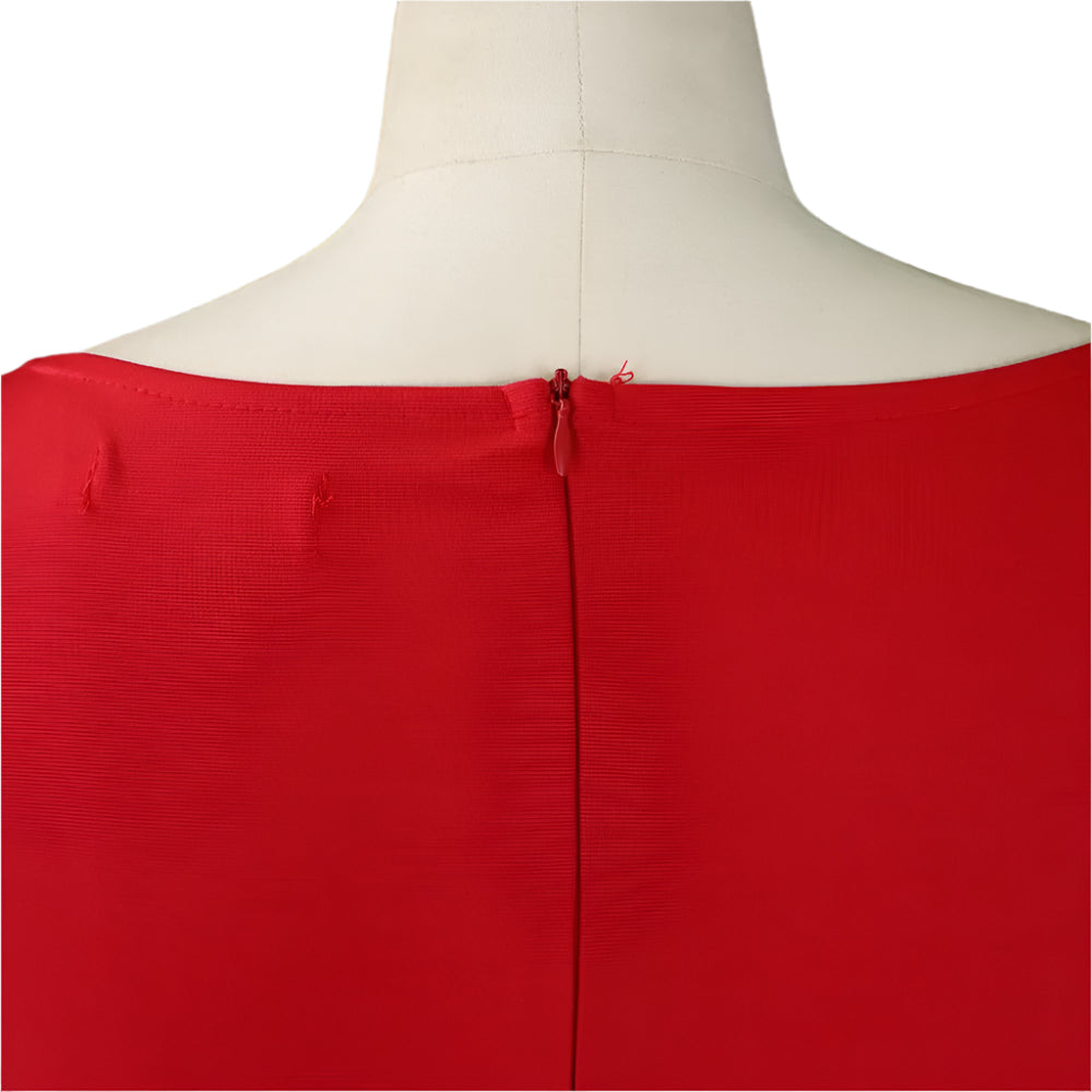 Lillian's Slim Fit, Plus size, Trendy, Fashionable, Office Style, Cap Sleeves, Pencil Dress