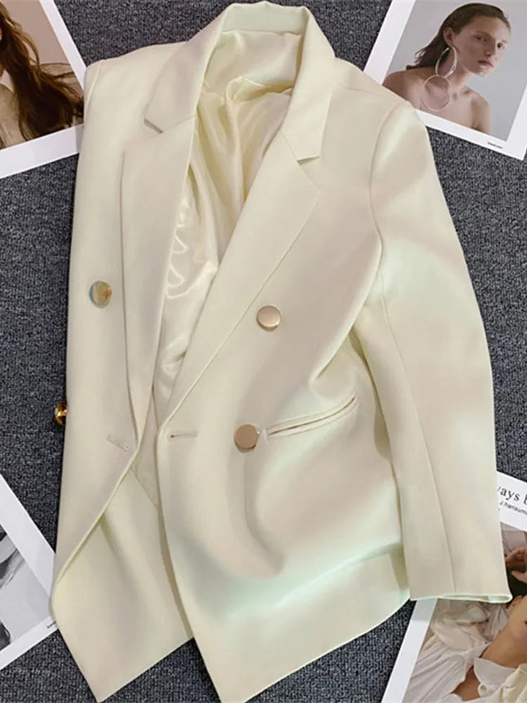 Alice's Office Blazer Jacket With Buttons