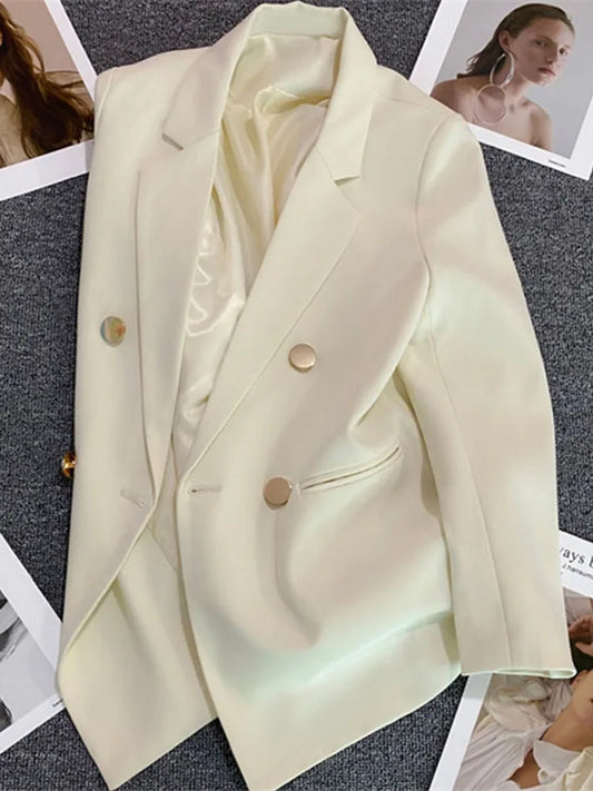 Alice's Office Blazer Jacket With Buttons