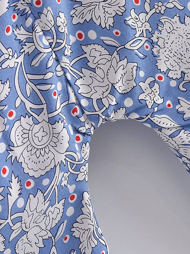 Irene's Boho, Short, Kimono, Robe, Stylish, Trendy, Printed, Hippie, Floral, Bohemian Top