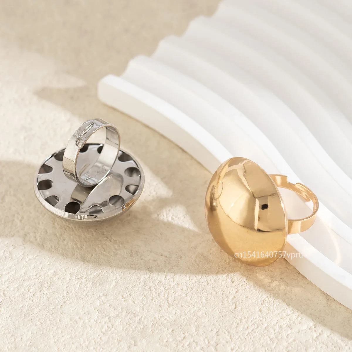 Noha's Adjustable Stylish Modern Design Rings