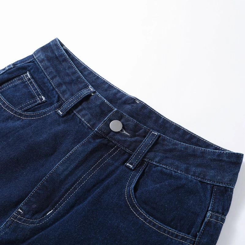 Julie's Casula, Elegant, Stylish, Trendy, Wide Leg, Long Jacket, Denim Outfit sets