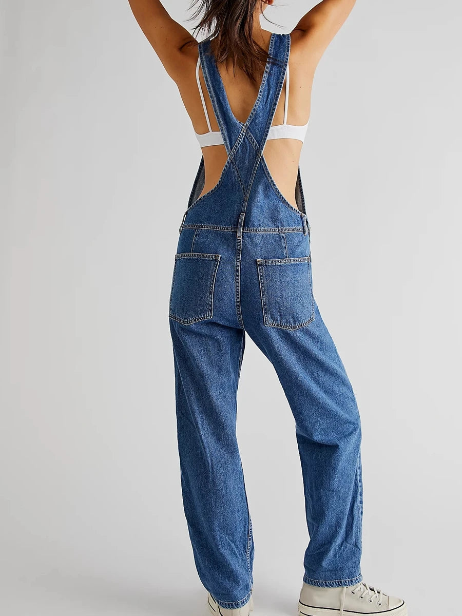 Bibi's Overall Denim Jumpsuit