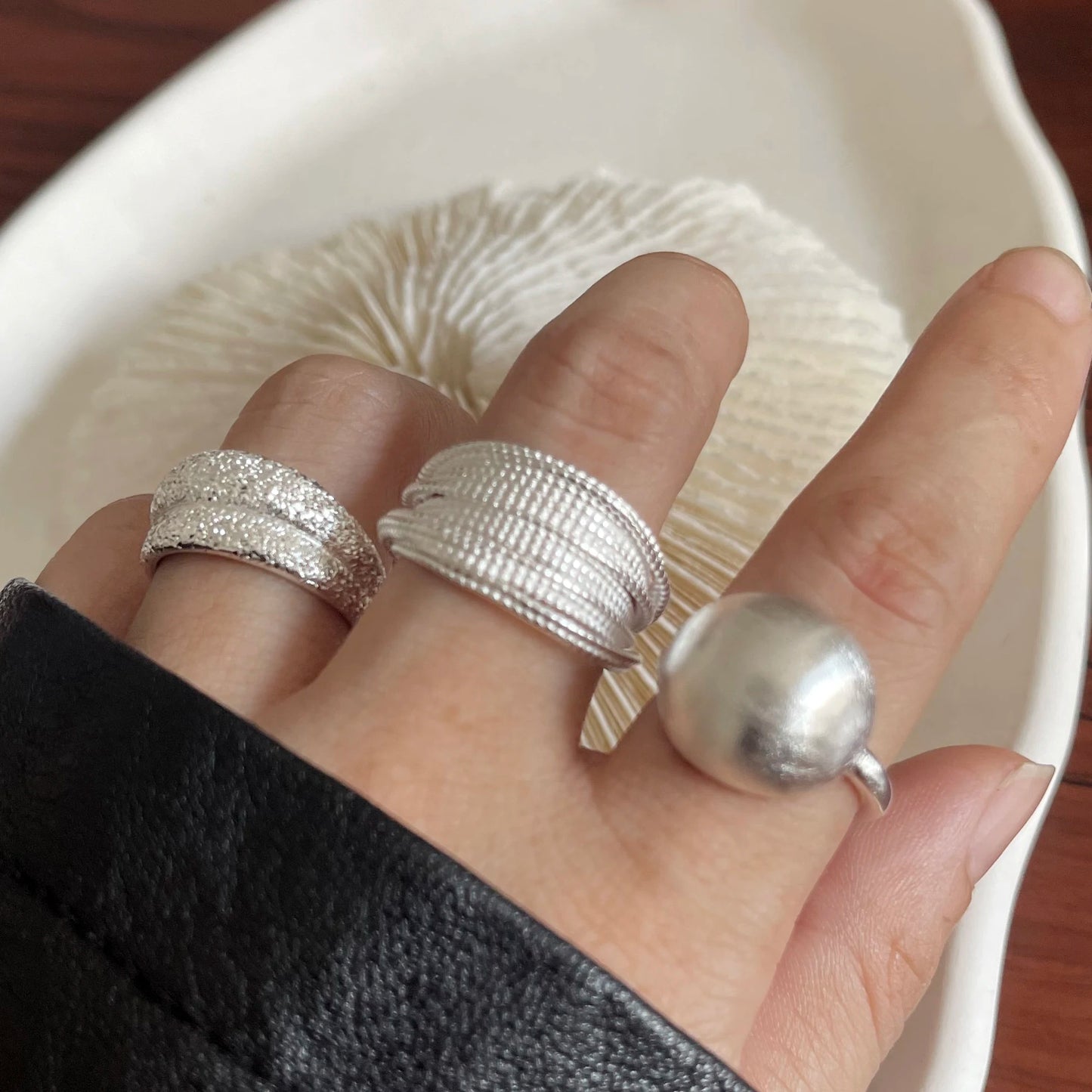 Gift, 925 Sterling Silver String Ring