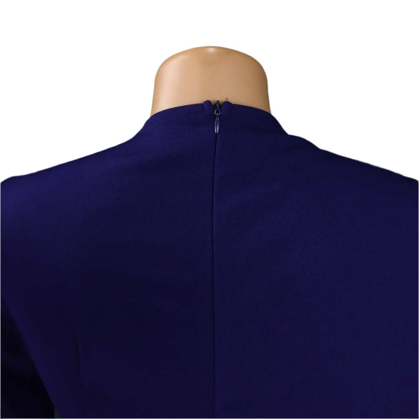 Nancy's Office style, Trendy, Stylish, Asymmetric Half Sleeves, Multicolor, Pencil Dress