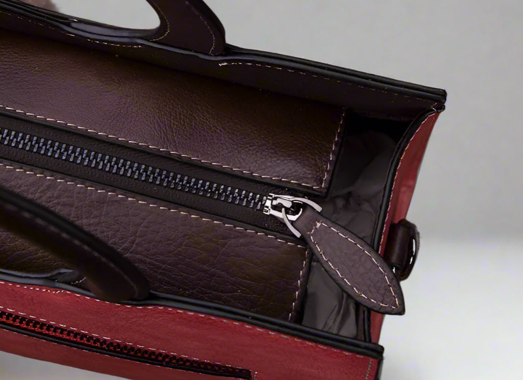 Whitney's Retro, Vintage, Genuine Leather, Trendy, Stylish, Handmade, Shoulder Bag