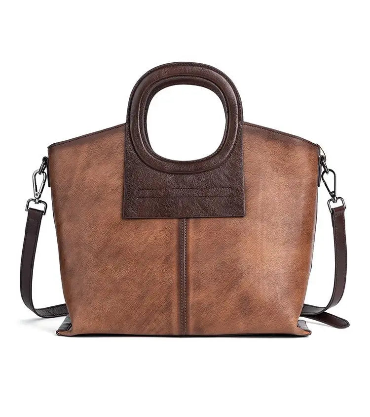 Vienna's Retro, Vintage, Genuine Leather, Trendy, Stylish, Handmade, Shoulder Bag