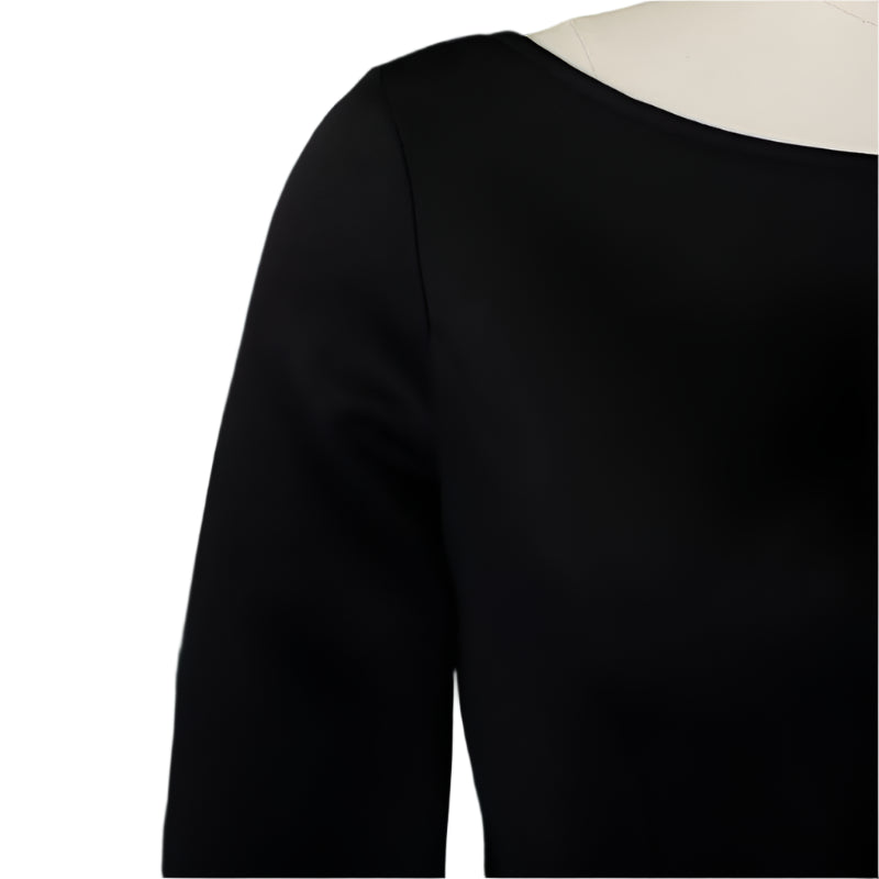 Deborah's Stylish, Formal, Trendy, A-Line, Classy, Sleeves, Belted, Midi, Office Dress