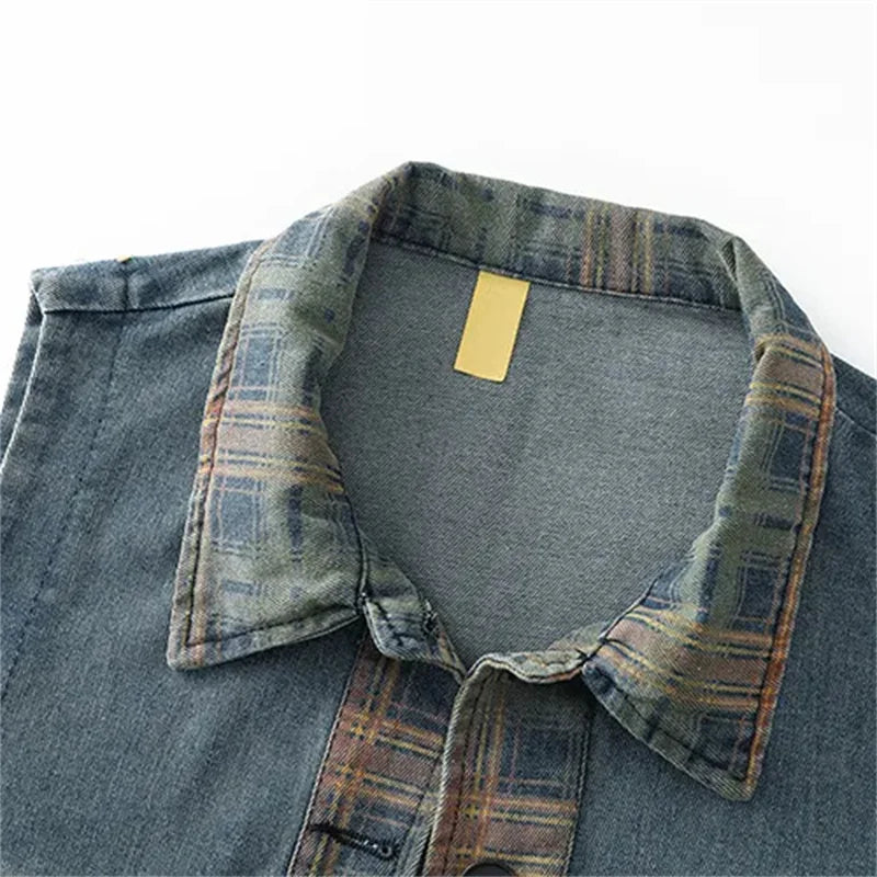 Didi's Casual, Trendy, Stylish, Waistline, Cotton, Denim, Jeans Vest