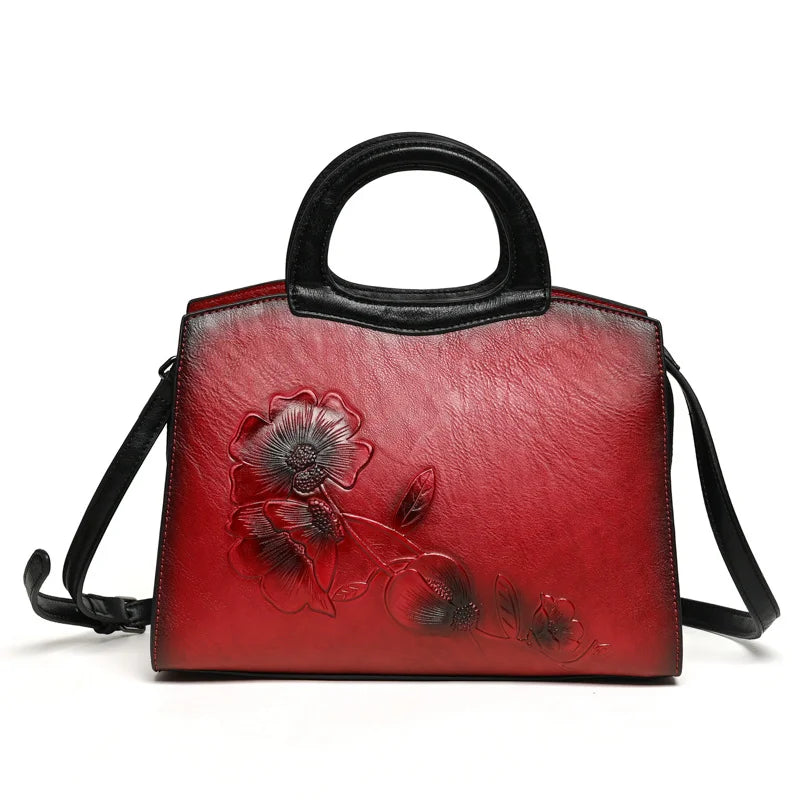 Didi's Retro, Vintage, Genuine Leather, Trendy, Stylish, Handmade, Shoulder Bag