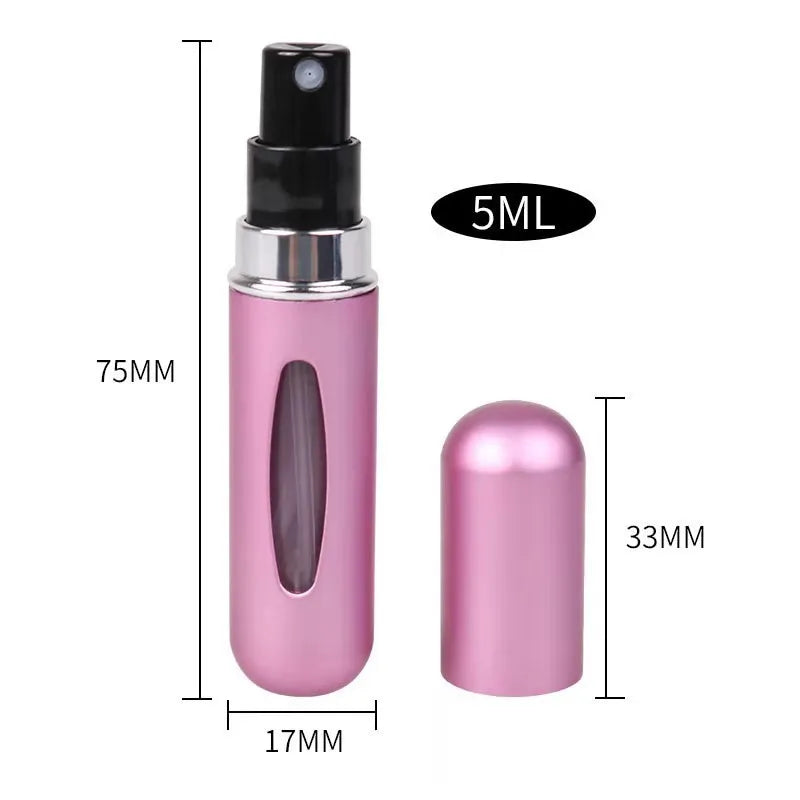 Gift, mini perfume, refillable bottle - 5 ml-1 Pc