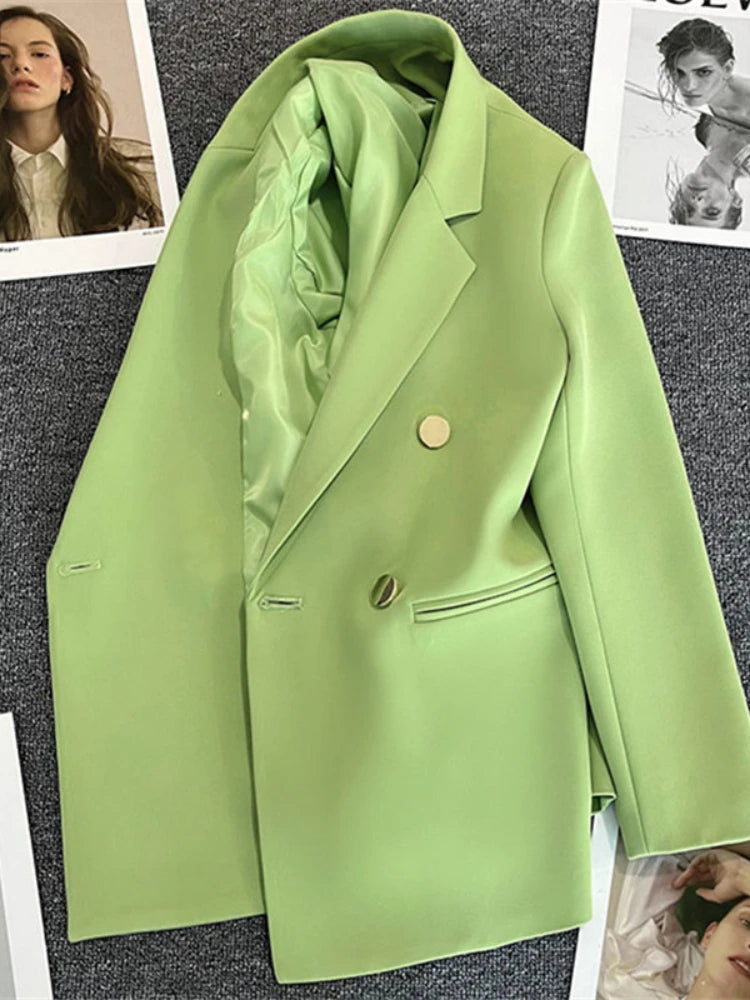 Alice's Office Blazer Jacket With Buttons