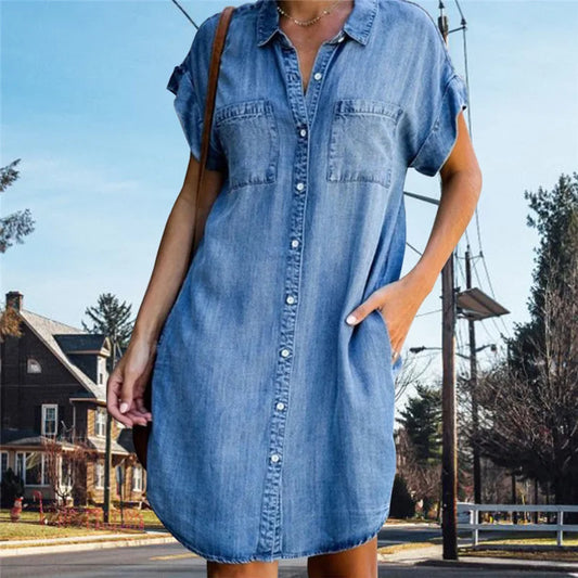 Maria's everyday Denim Dress