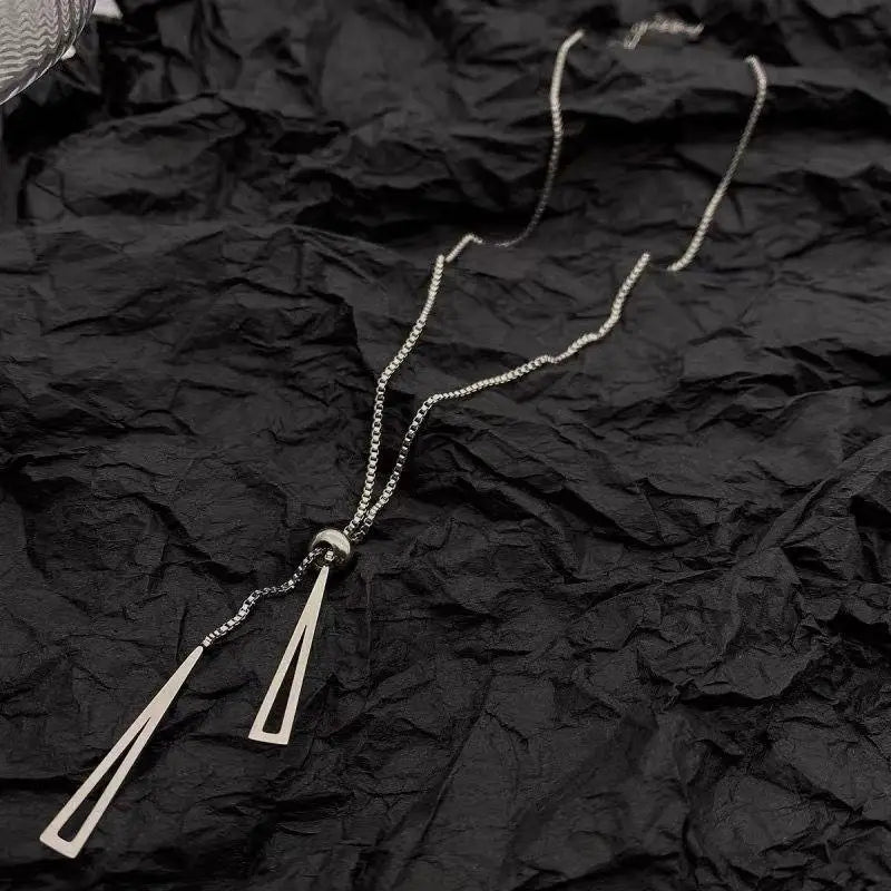 Gigi's Adjustable, Trendy, Stylish, Elegant, Golden/Silver,Pendant Necklace