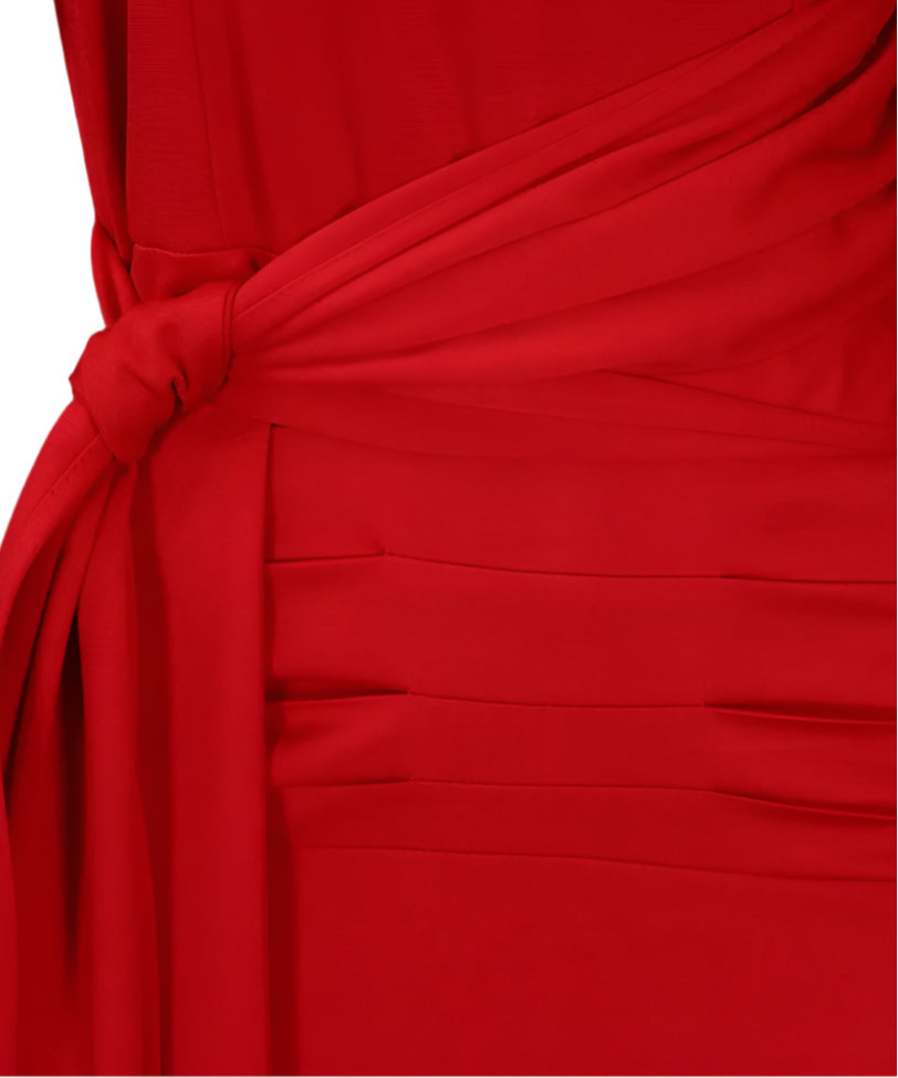 Yousra's Professional, Skew Neck, Sheath Profile, Sleeves, office Style, Midi Dress