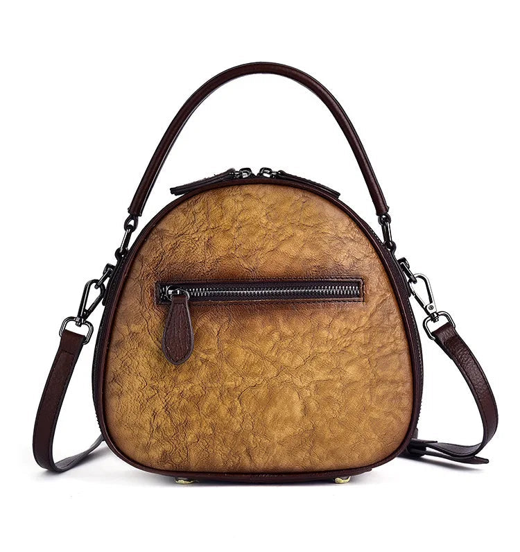Merry's Retro, Vintage, Genuine Leather, Trendy, Stylish, Handmade, Small, Shoulder Bag