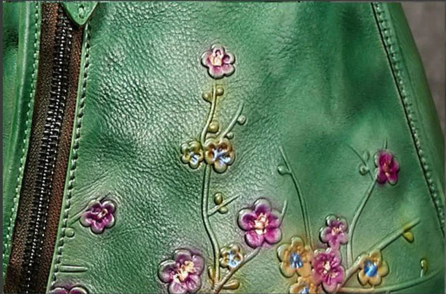 Noha's Retro, Vintage, Genuine Leather, Trendy, Stylish, Handmade, Shoulder Bag