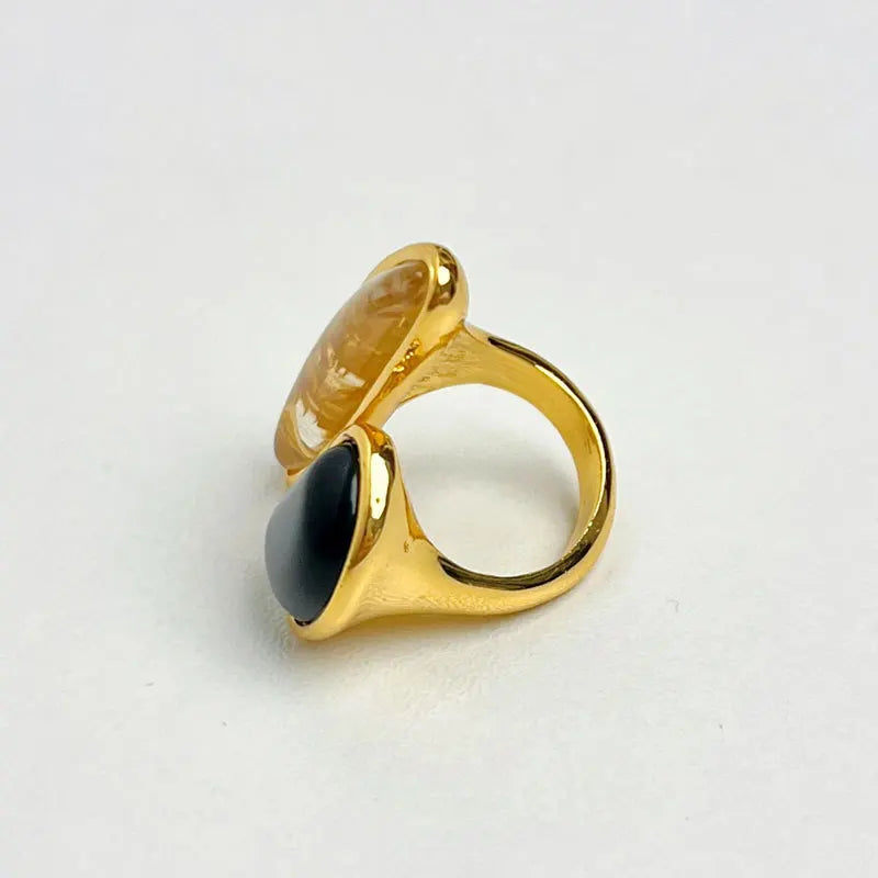 Julia's Stylish Modern Design Adjustable Ring