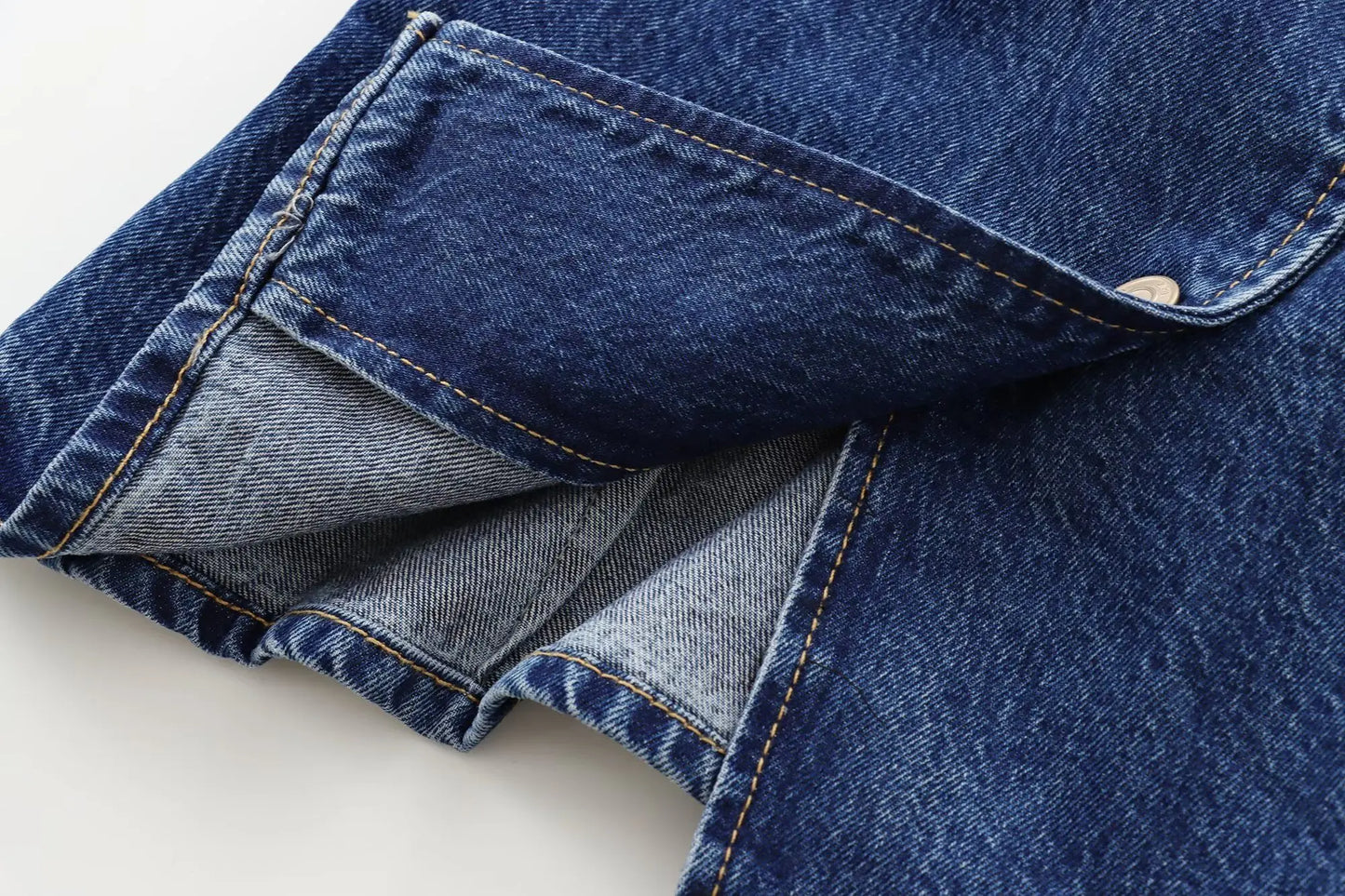 Elsa's Casual, Trendy, Stylish, Waistline, Cotton, Denim, Jeans Vest