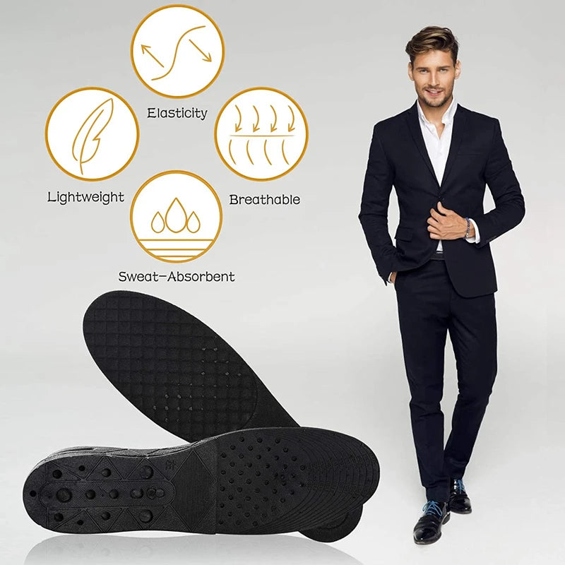 Unisex, Hight Increase, Insoles Cushion (3-9 cm)