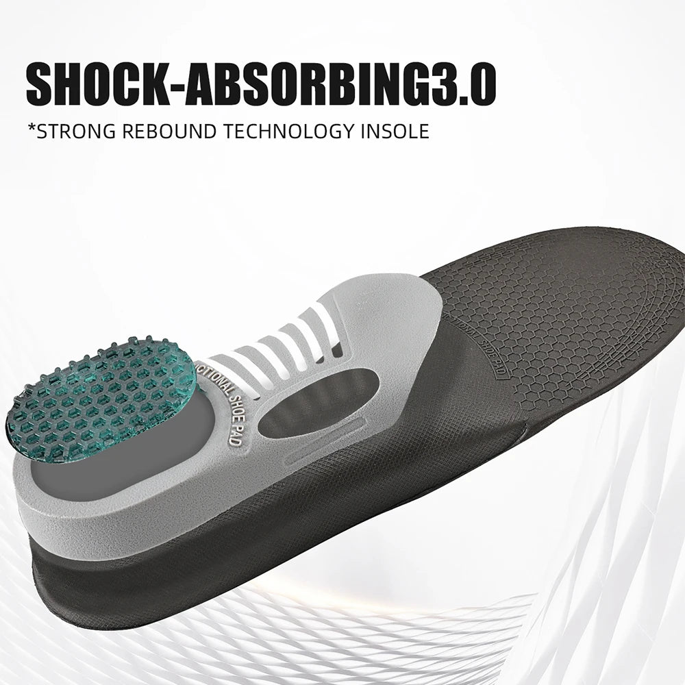 Athletic, Anti-Shock, Insoles Shoe Pads - Unisex