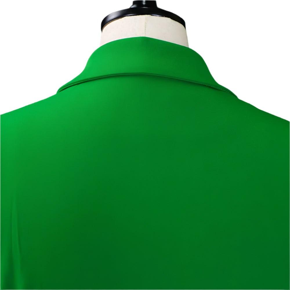 Stacey's Trendy, Stylish, Vintage, Pleated, On Knee, 3/r Sleeves, Solid Color, Office Dress