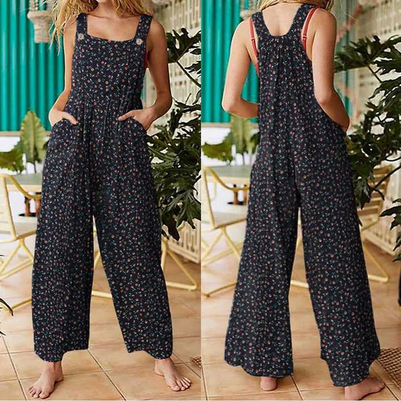 Mila's daytime casual loose  jumpsuit