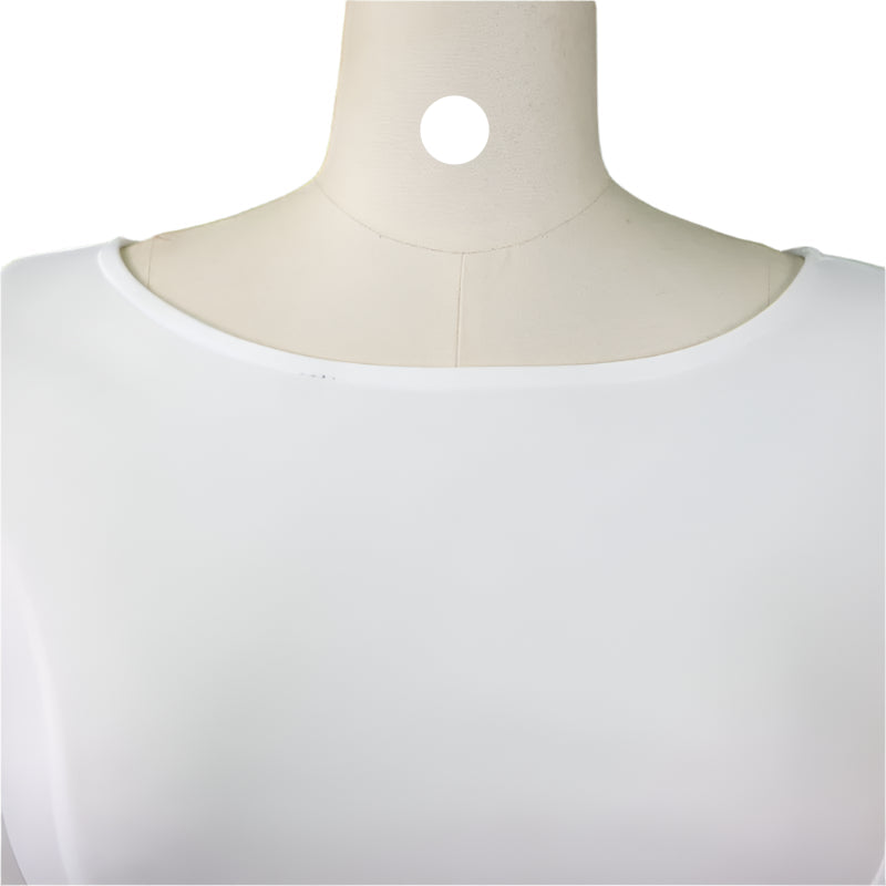 Deborah's Stylish, Formal, Trendy, A-Line, Classy, Sleeves, Belted, Midi, Office Dress