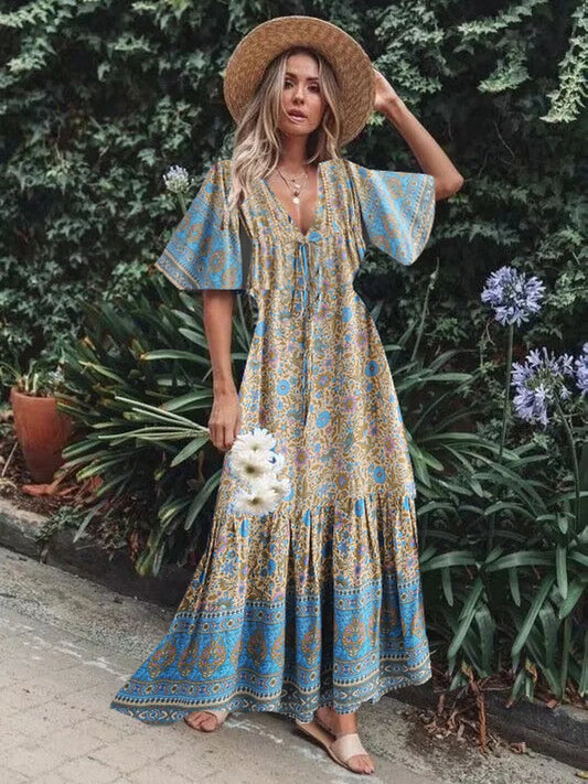 Anita's Boho casual long dress