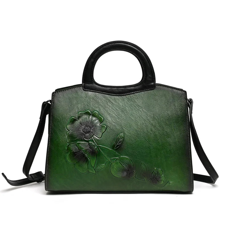 Didi's Retro, Vintage, Genuine Leather, Trendy, Stylish, Handmade, Shoulder Bag