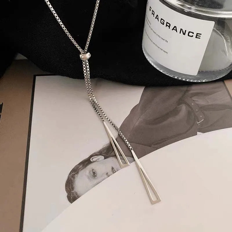 Gigi's Adjustable, Trendy, Stylish, Elegant, Golden/Silver,Pendant Necklace