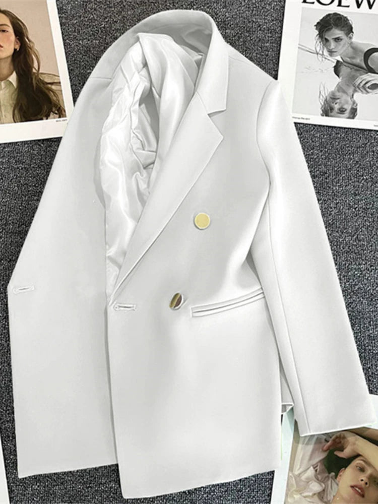 Alice's Office Blazer Jacket With Buttons