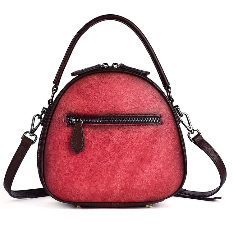 Merry's Retro, Vintage, Genuine Leather, Trendy, Stylish, Handmade, Small, Shoulder Bag