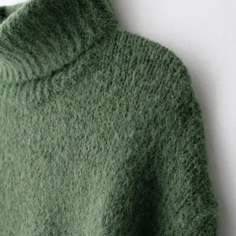 Karen's Pullover Sweater, Turtleneck, Knitted, Winter, Trendy, Stylish, Long sleeves Jumper