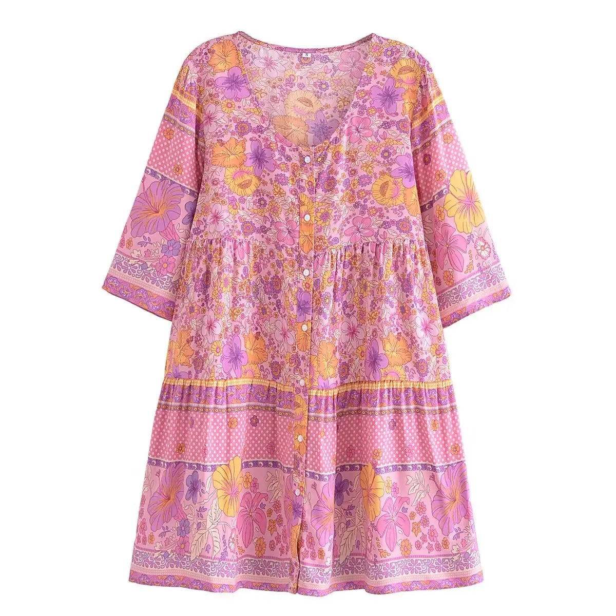 Amy's boho mini dress