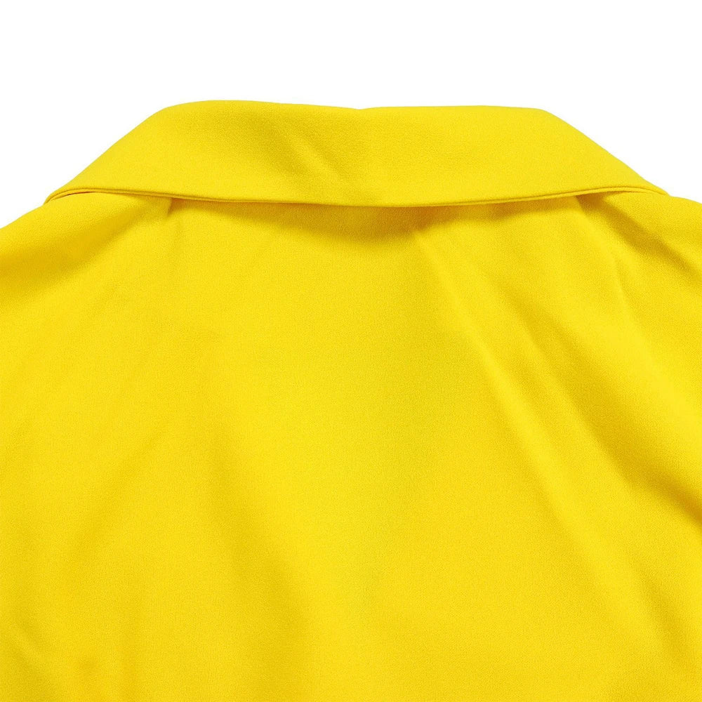 Stacey's Trendy, Stylish, Vintage, Pleated, On Knee, 3/r Sleeves, Solid Color, Office Dress