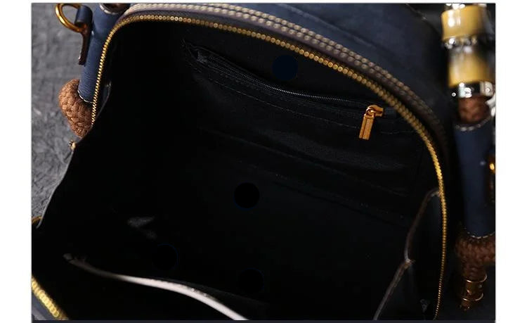 Lura's Retro, Vintage, Genuine Leather, Trendy, Stylish, Handmade, Shoulder Bag