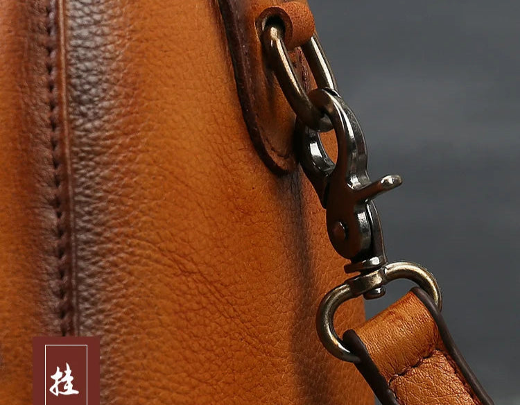 Anita's Retro, Vintage, Genuine Leather, Trendy, Stylish, Handmade, Shoulder Bag