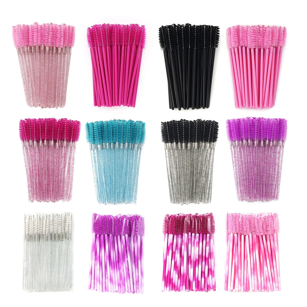 Gift, Eyelashes /Eyebrows Brush- 50 Pcs