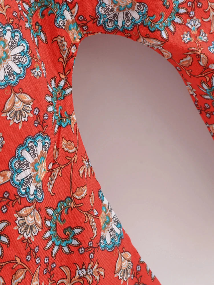 Patricia's Boho, Short, Kimono, Robe, Stylish, Trendy, Hippie, Printed, Floral, Bohemian Top