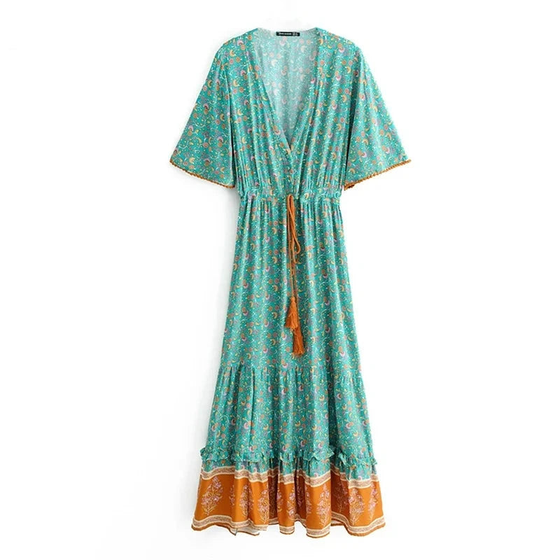 Haidy's casual boho maxi dress