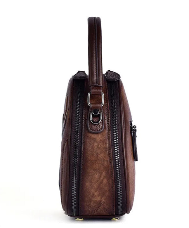 Merry's Retro, Vintage, Genuine Leather, Trendy, Stylish, Handmade, Small, Shoulder Bag