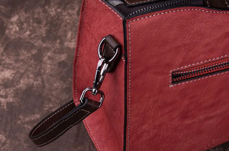 Whitney's Retro, Vintage, Genuine Leather, Trendy, Stylish, Handmade, Shoulder Bag