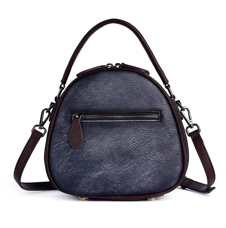 Merry's Retro, Vintage, Genuine Leather, Trendy, Stylish, Handmade, Small, Shoulder Bag