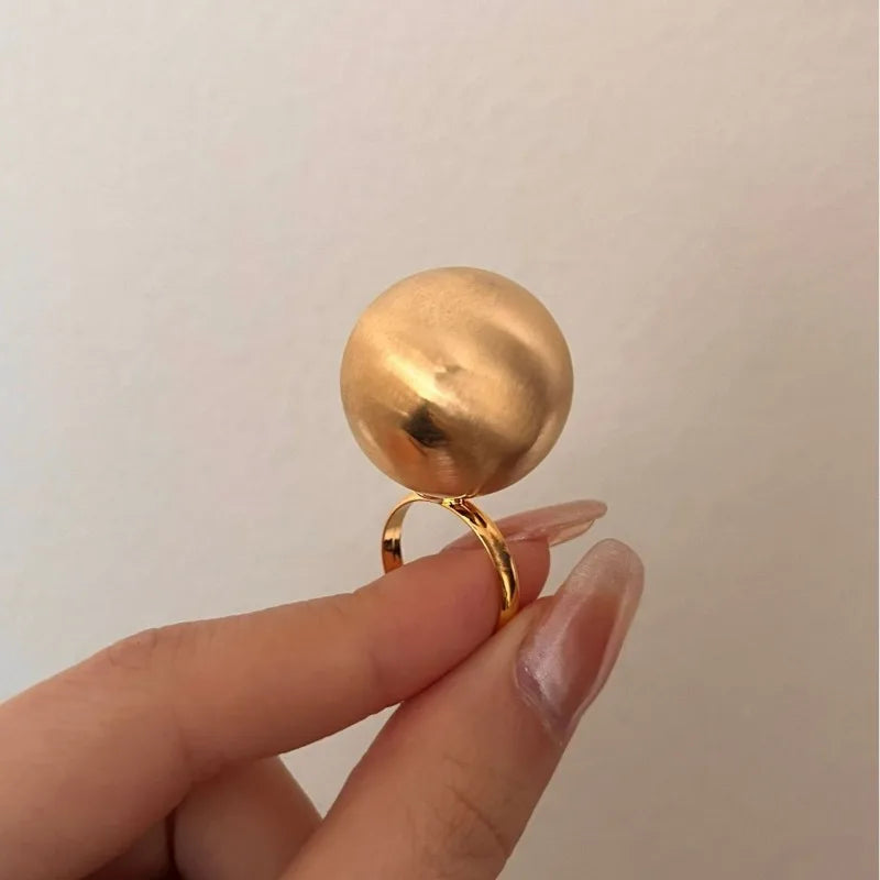 Bianca's Stylish Sphere Designed Alloy Ring