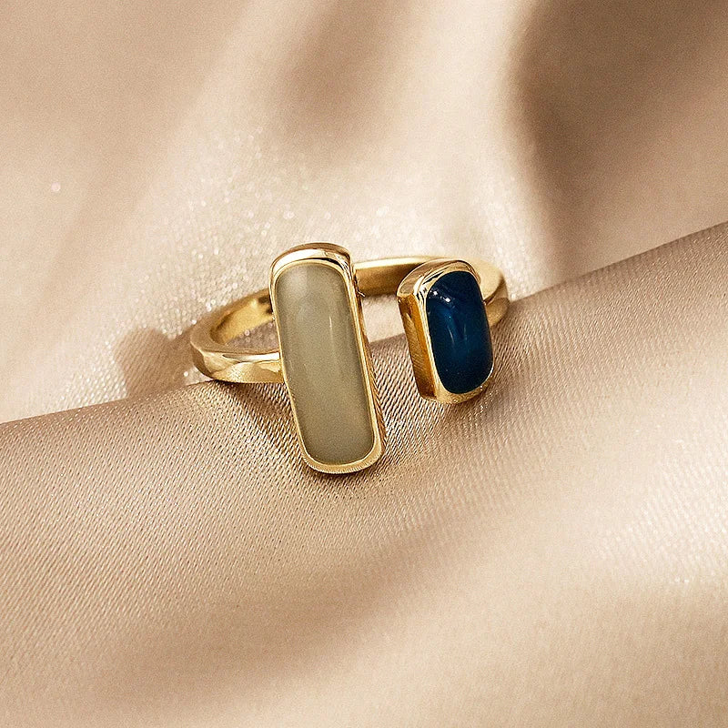 Gift, Stylish, Trendy, Golden, Adjustable Rings